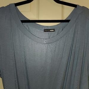 Cornflower blue jumpsuit